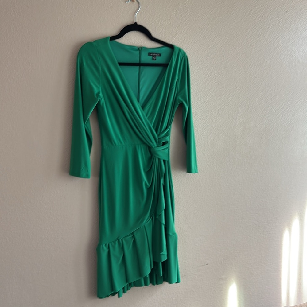 Marina Emerald Green Dress - Extra Small